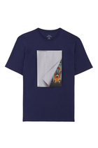 Photographic-Print Cotton Jersey T-Shirt
